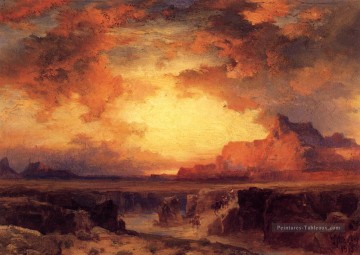  Moran Peintre - Près de Fort Wingate New Mexico paysage Thomas Moran